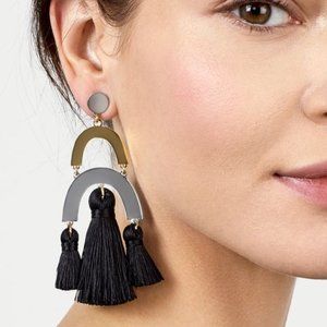 BaubleBar Shamia Tassel Drop Earrings
